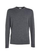 Merino Crew Neck - Dark Grey - S image
