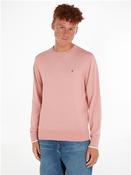 Mouline Organic Cotton Crew Sweater - Pink - L image