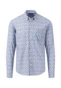 Long Sleeve Print Shirt - Purple - L image