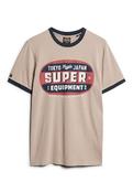 Ac Ringer Workwear Graphic Slim Fit T-shirt - Beige - S image