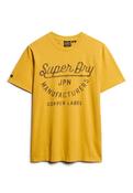 Copper Label Script Slim Fit T-shirt - Yellow - S image
