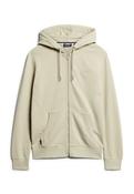 Essential Logo Zip Hoodie Ub - Beige - 2XL