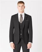 Luca Suit Jacket - Black - 36S image