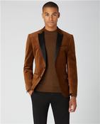 Velvet Jacket - Tan - 46R image