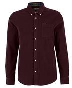 Ramsey Tailored Micro Cord Shirt - Red - M image