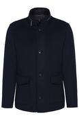 Mens Wool Jacket - Navy - 44R image