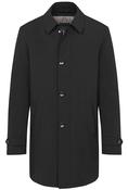 Mens Poplin Coat - Black - 40R image