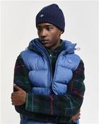 Shield Wool Beanie - Blue/Navy - One image