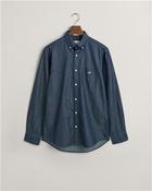Reg Indigo Shirt - Dark Indigo - M image