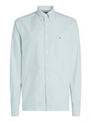 Heritage Oxford Stripe Shirt - Green - M
