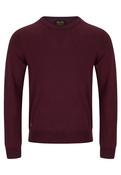 Cash Crew Sweater - Wine - M image