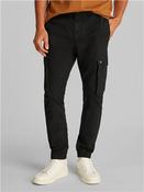 Skinny Cargo Pants - Black - 36/32