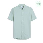 Brewer Short Sleeve Oxford Shirt - Grove Green - L