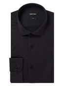 Kirk Slim Fit Formal Shirt - Black - 16 image