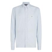 Poplin Classic Stripe Shirt - Blue - L image