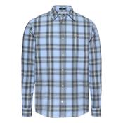 Regular Fit Poplin Check Shirt - Blue - M image