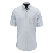 Classic Solid Slub Short Sleeve Shirt - Grey - XL image