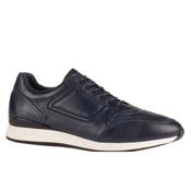 Caesars Leather Trainers - Navy - 43 image