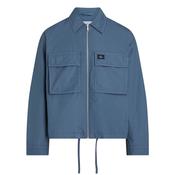 Garment Dye Cotton Jacket - Blue - M image