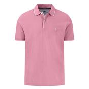 Modern Fit Premium Cotton Polo Shirt - Pink - Small image