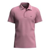 Contrast Tipping Polo Shirt - Light Peony - M image