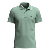 Contrast Tipping Polo Shirt - Green - L image