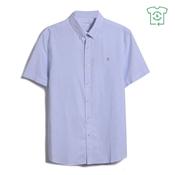 Brewer Stripe Short Sleeve Shirt - Sky Blue - S image