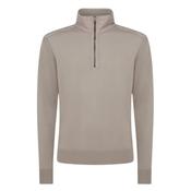 Kilmington Quarter Zip Jumper - Pumice Grey - M image