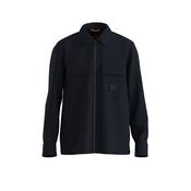 Lovel Zip Overshirt - Navy - S