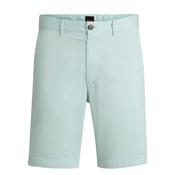 Stretch Chino Slim Fit Shorts - Blue - 32