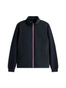 Signature Zip-Thru Harrington Jacket - Navy - M