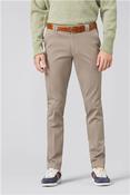 Roma Cotton Grey Chinos - Beige - 32/30 image