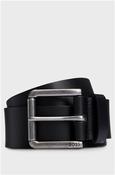 Joris Leather Belt - Black - 85 image