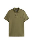 Liquid Cotton Interlock Knit Polo Shirt - Green - L image