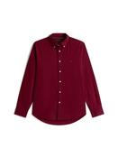 Flex Regular Fit Flannel Shirt - Wine - M image