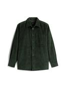 Relaxed Corduroy Overshirt - Green - S image