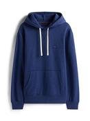 Essential Fleece Drawstring Hoodie - Blue - XS