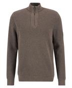 Crawley Funnel Neck Jumper - Beige - M