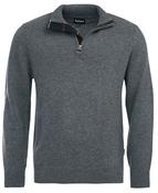 Holden Half Zip Knitted Jumper - Grey - L