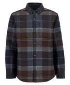 Chapter Tailored Check Overshirt - Grey - L image