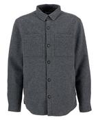 Marlow Tailored Wool Blend Overshirt - Grey - L image