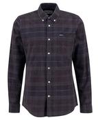 Blair Tailored Tartan Cord Shirt - Midnight Oak - XL image