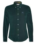 Ramsey Tailored Cord Shirt - Green - M image