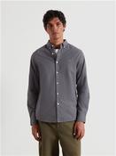 Brewer Organic Cotton Oxford Shirt - Grey - S image