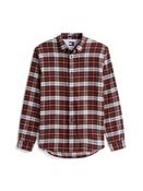Regular Fit Check Flannel Shirt - Brown - S image