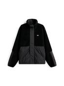 Quilted Teddy Relaxed Jacket - Black - S image