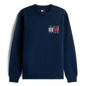 Reg Flag Graphic Sweatshirt - Navy - S image