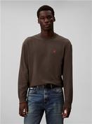 Cotton Terry Mono Logo Sweatshirt - Grey - XS image