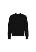 Cotton Relaxed Sweatshirt - Black - S image