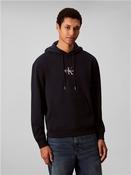 Cotton Terry Logo Hoodie - Navy - XS
